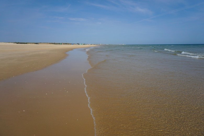 La extensa playa de Cacelha Velha