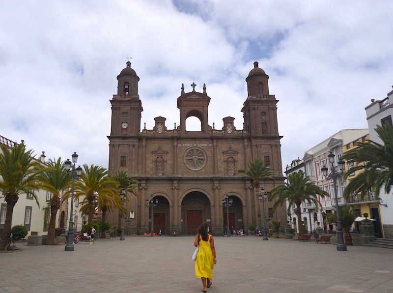 La Plaza Mayor de Santa Ana y la Catedral de Santa Ana