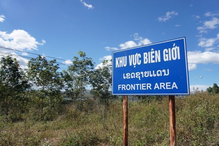 Zona transfronteriza con Laos y Camboya. 